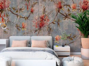 Decoris Red Flowers Fantasy